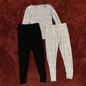 32 Degrees Kids Matching Set - Black and Gray